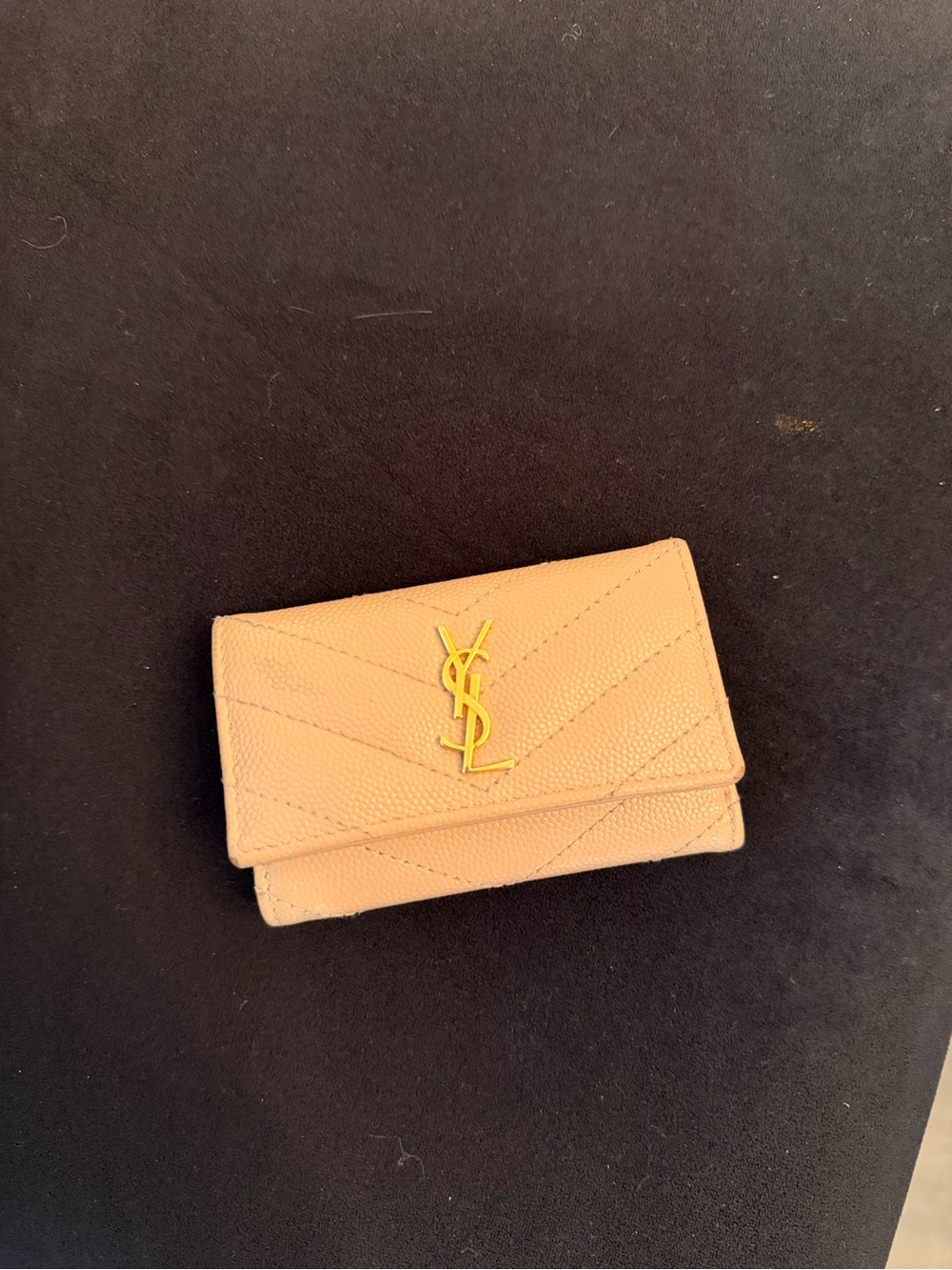 Saint Laurent/YSL Beige Key Case